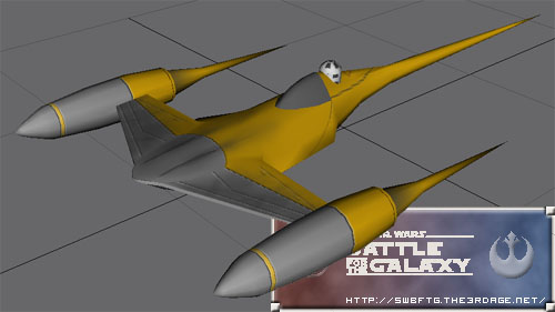 Naboo Royal N-1 Starfighter (Dull version)