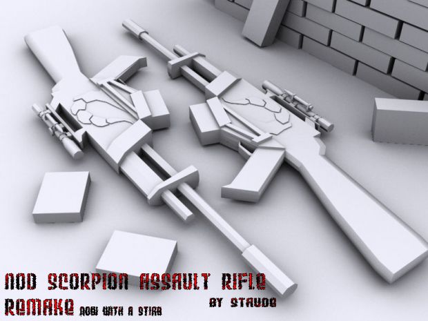 Nod Scorpion Assault Rifle Remake