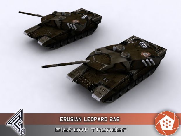 Leopard 2 A6 Render