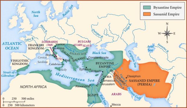 Byzantine Empire and Sassanid Empire