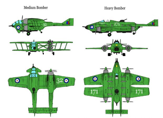 British Medium and Heavy Bombers