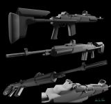 M14 EBR Heavy Assault Rifle