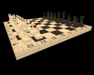 Completed Chess Board Screen 1