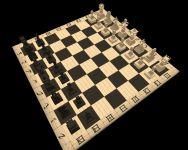 Completed Chess Board Screen 3