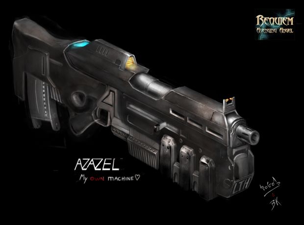 Machinegun "Azazel" Concept