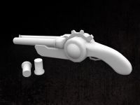Sawed-Off Shotgun Concept Render