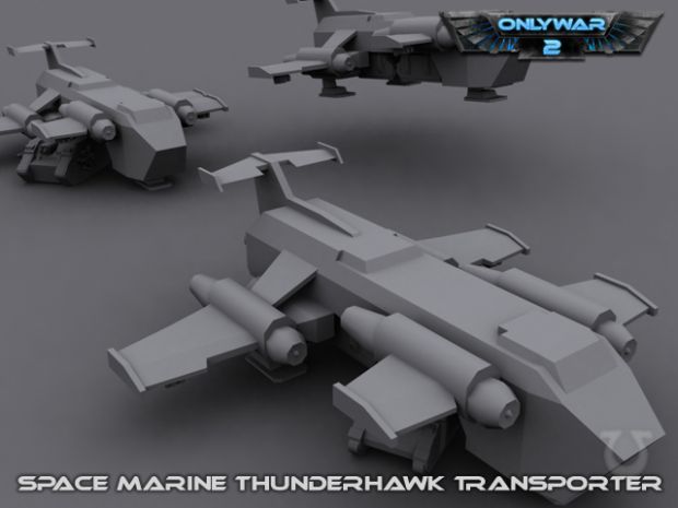 Space Marine Thunderhawk Transporter