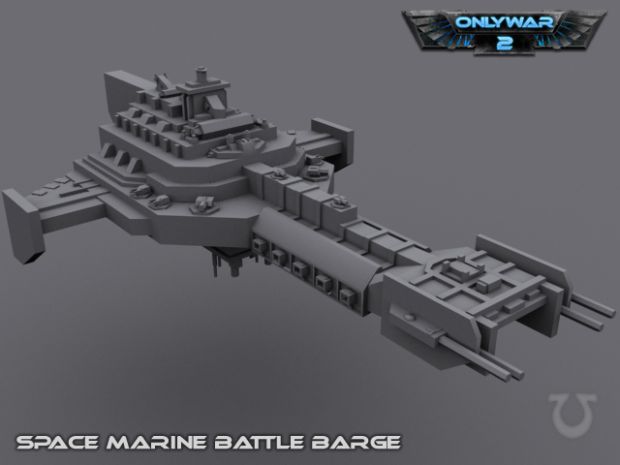 Space marine Battlebarge