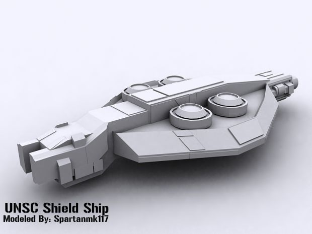 UNSC Shield Generator Ship
