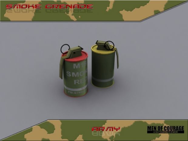 smoke granade!