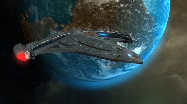 Courageous class romulan and starfleet hybrid will soon enter service