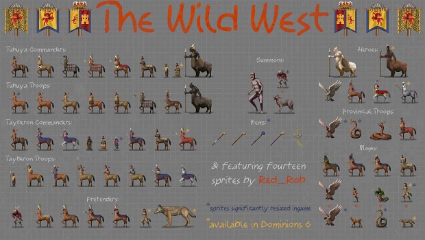 Wild West Sprites