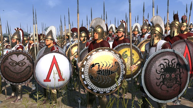 Sparta2 Image - Simple Greek Reskin Mod For Total War: Rome Ii - Moddb