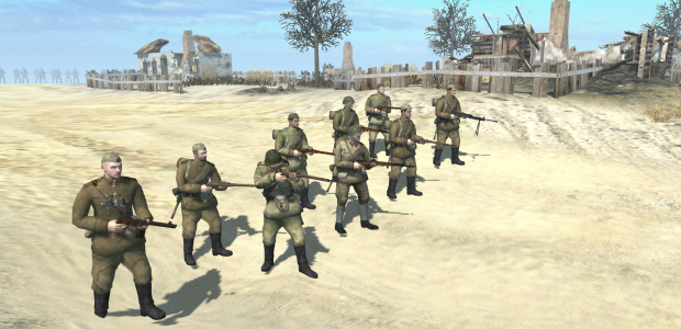 Soviet infantry squad 1942