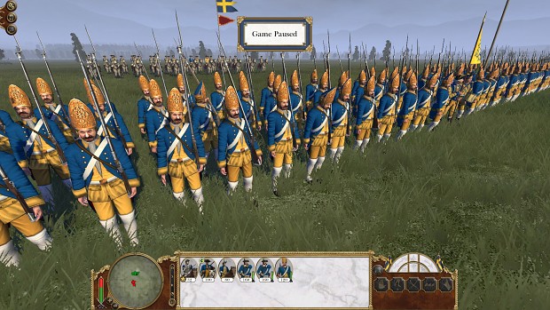 Swedish Grenadiers with white gaiters