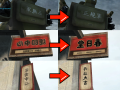 Fixing Mirror Chinese Text