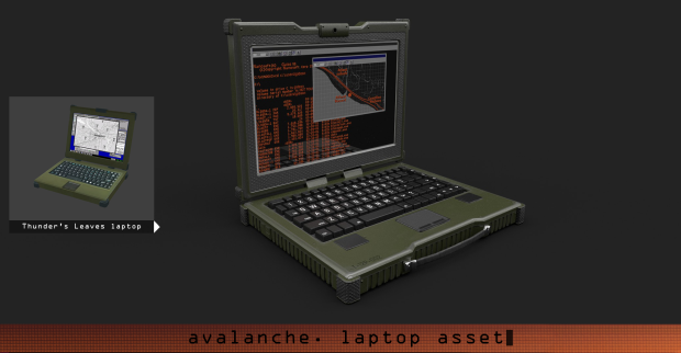 Avalanche laptop