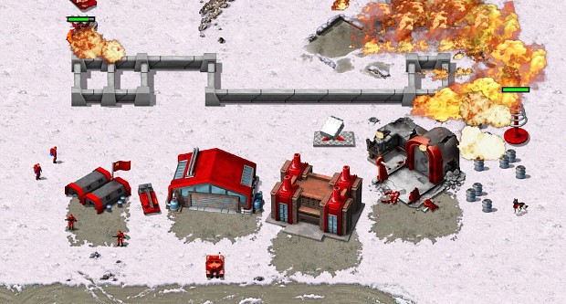 Soviet base attack!