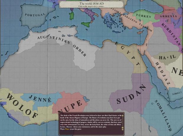 South Mediterranean and Sahara