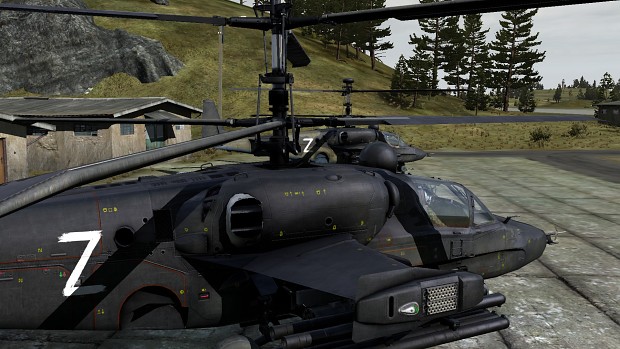 Ka-52 black and camouflage with Z (RU) image - Project 