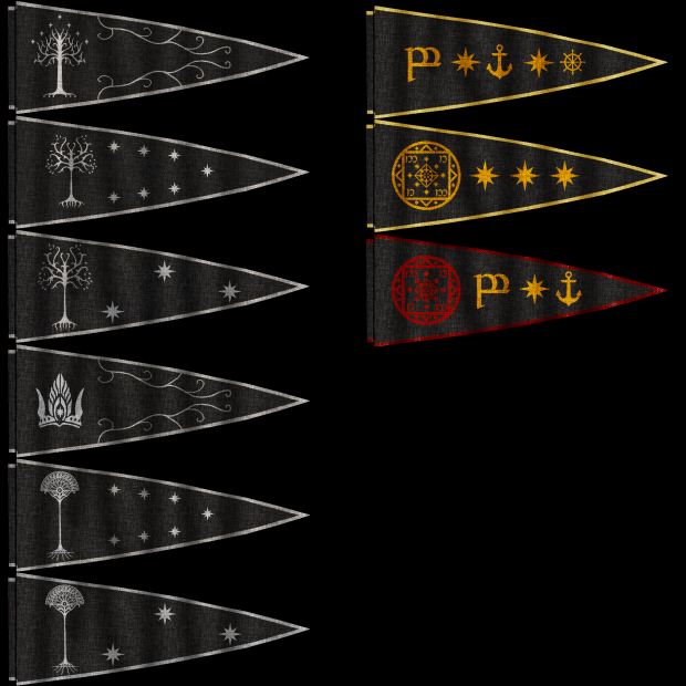 Gondor flags variations