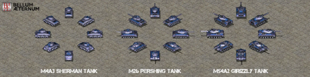 Allied Tanks image - Bellum Aeternum mod for C&C: Yuri's Revenge - ModDB