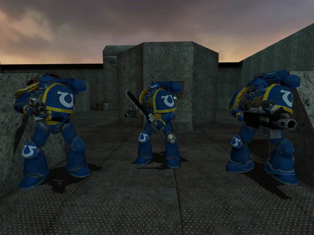 Space marines in-game