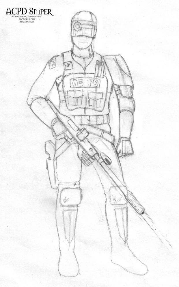 ACPD Sniper Concept Art
