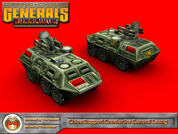 China Support Troop Crawler