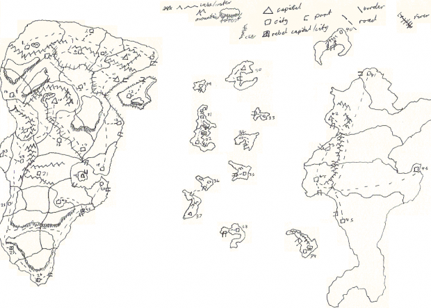 Original Ilsamiren Wars Map