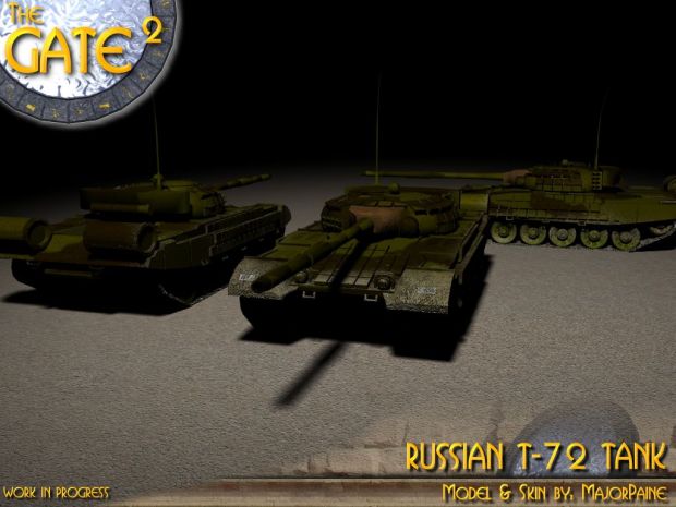 Russian T-72 Tank