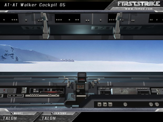 AT-AT Cockpit screenshots