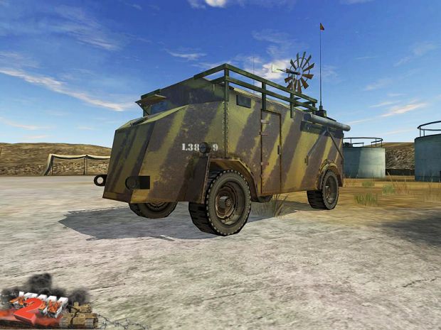 AEC command vehicle ingame