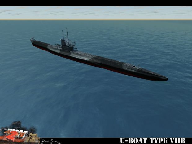 U-Boat type VIIb dive sequence