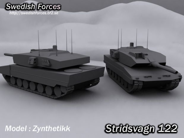 Stridsvagn 122 image - Swedish Forces mod for Battlefield 2 - Mod DB