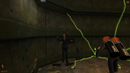 Bots Face off with Killer Gman and get angry. image - Goofy Half-Life mod  for Half-Life - ModDB