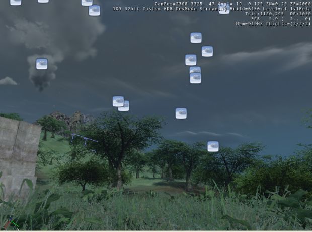 Screenshots of the Beta Map