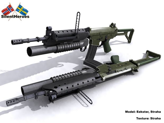 AK5 with M203 Render