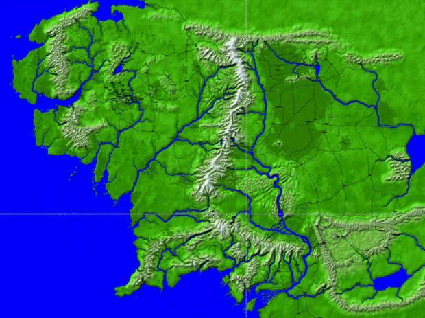 Adventure in the Middle-Earth Map 1.15.2 for Minecraft 