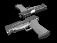Basic projectile sidearm