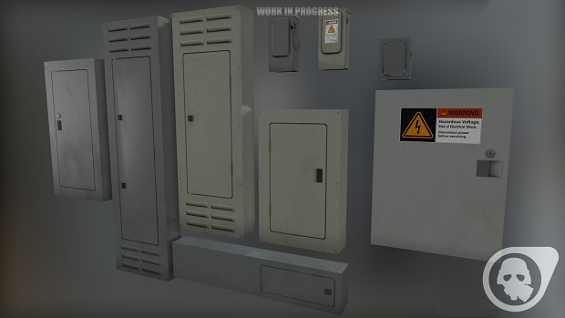 Electrical boxes props