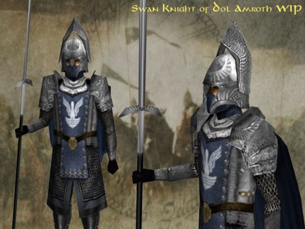 Swan knight of Dol Amroth