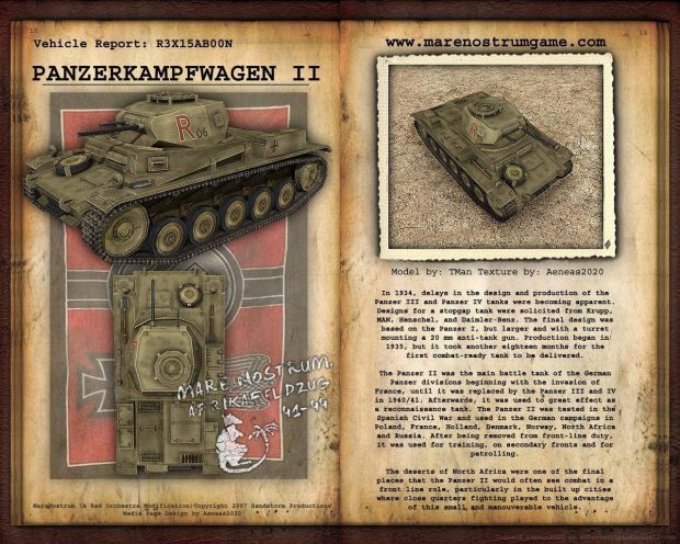Panzer II Info Sheet