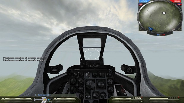 F86 Sabre Cockpit texture before