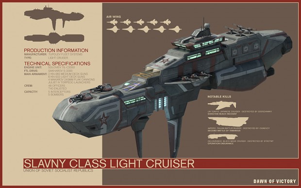 Slavny Class Cruiser