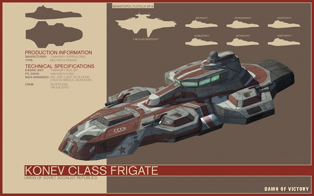 Konev Class Frigate