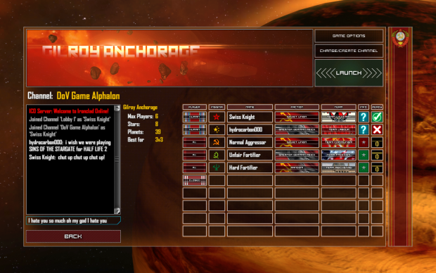 Dawn of Victory Lobby Screen Interface