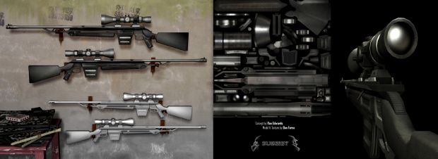 AG Sniper Rifle Render