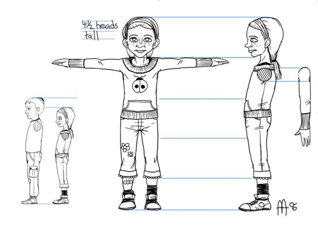 New character sheet of Danny