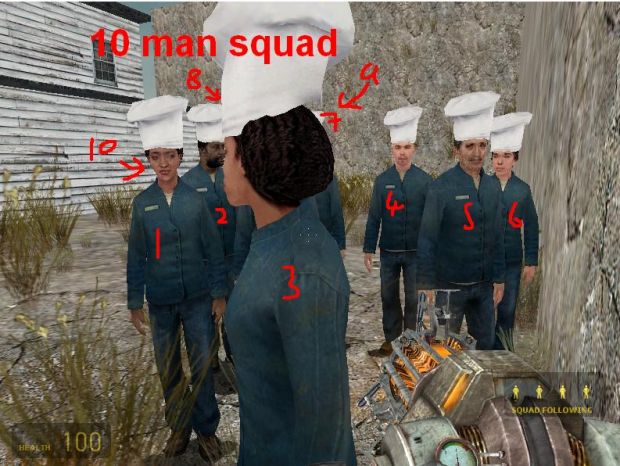 10 man Squad